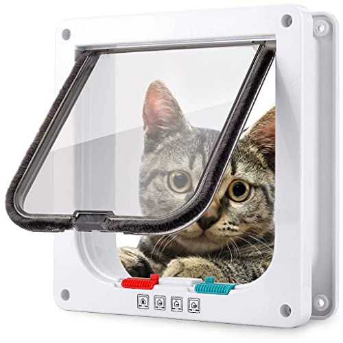 Qpets Dog Door, Pet Screen Door Dog Claw Print Screen Door with Inner Frame, Pet Screen Door for House Door, Easy Assembly Pet Screen Door  for Medium, Large Dogs (12.2 inches x 14 inches) Qpets Dog Door, Pet Screen Door Dog Claw Print Screen Door with Inner Frame, Pet Screen Door for House Door, Easy Assembly Pet Screen Door  for Medium, Large Dogs (12.2 inches x 14 inches)